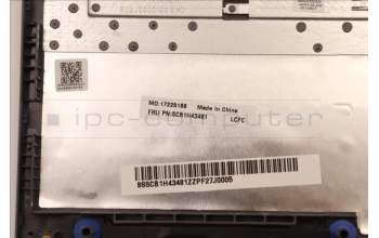Lenovo 5CB1H43481 COVER Upper Case ASM_NORDIC L82RJ FPAGBL