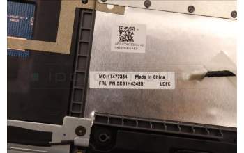 Lenovo 5CB1H43485 COVER Upper Case ASM_SPA L82RJ FP AG BL