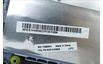 Lenovo 5CB1H43559 COVER Upper Case ASM_BEL L82RJ FP MB BL