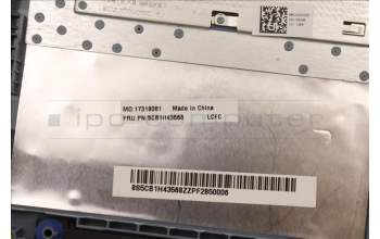 Lenovo 5CB1H43568 COVER Upper Case ASM_GER L82RJ FP MB BL