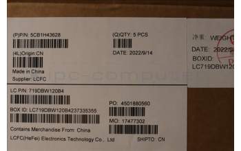 Lenovo 5CB1H43628 COVER Upper Case ASM_FRA L82RJ NFP AB BL