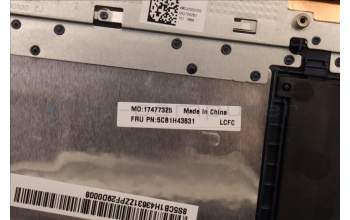 Lenovo 5CB1H43631 COVER Upper Case ASM_GER L82RJ NFP AB BL