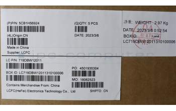 Lenovo 5CB1H56924 COVER Upper Case ASM_SPA L82RJ NFP AB BL