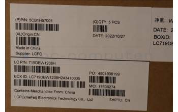 Lenovo 5CB1H57001 COVER Upper Case ASM_POR L82RJ NFP MB