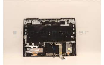 Lenovo 5CB1H68486 C-Cover with keyboard,Belgian,Storm Grey,White Backlight