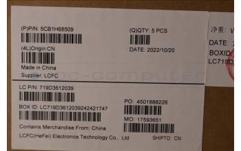 Lenovo 5CB1H68509 COVER Upper Case ASM_RUS L82RD SG WH