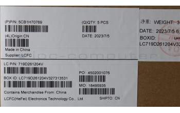 Lenovo 5CB1H70769 COVER Upper Case ASM_BUL L82R4 NFPSD