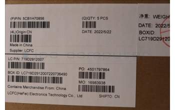 Lenovo 5CB1H70856 COVER Upper Case ASM_SPA L82SV SG