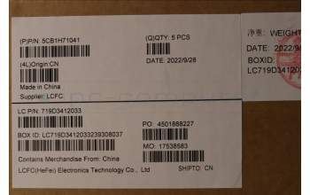 Lenovo 5CB1H71041 COVER Upper Case ASM_ARA L82RG SG W/WH