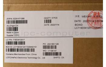 Lenovo 5CB1H71066 COVER Upper Case ASM_SWS L82RG SG W/WH