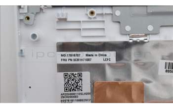 Lenovo 5CB1H71087 COVER Upper Case ASM_HUN L82RG ST W/BU