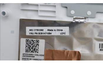 Lenovo 5CB1H71094 COVER Upper Case ASM_POR L82RG ST W/BU