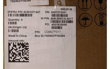 Lenovo 5CB1H71427 COVER Upper Case ASM_THAI W 82R9 SG BL