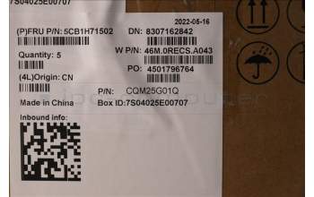 Lenovo 5CB1H71502 COVER Upper Case ASM_ENG W 82R9 SG