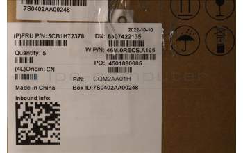 Lenovo 5CB1H72378 COVER Upper Case ASM_BUL W 82R9 SB BL