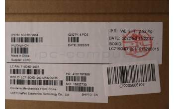 Lenovo 5CB1H72664 COVER Upper Case ASM_SWS L82RM AG_FP