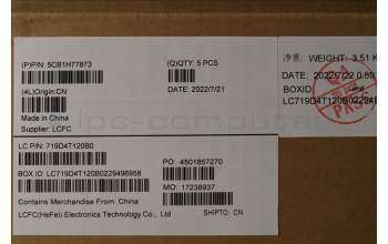 Lenovo 5CB1H77873 COVER Upper Case ASM_LA SPA L82RK FPABBL