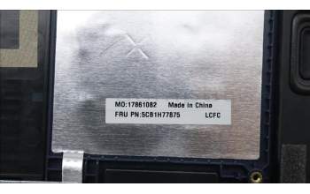 Lenovo 5CB1H77875 COVER Upper Case ASM_POR L82RK FP AB BL