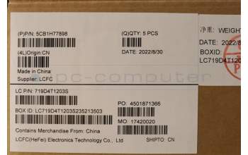 Lenovo 5CB1H77898 COVER Upper Case ASM_FRA L82RK FP AB N