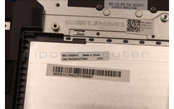 Lenovo 5CB1H77942 COVER Upper Case ASM_SWS L82RK FP AG BL