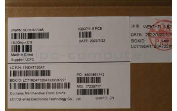 Lenovo 5CB1H77946 COVER Upper Case ASM_UKE L82RK FP AG BL