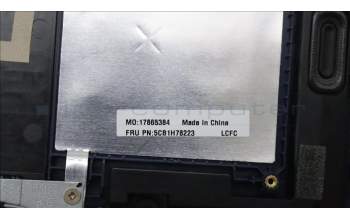 Lenovo 5CB1H78223 COVER Upper Case ASM_SPA L82RK NFP AB BL