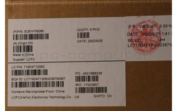 Lenovo 5CB1H78286 COVER Upper Case ASM_SPA L82RK NFP AG BL