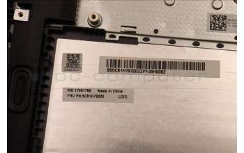 Lenovo 5CB1H78320 COVER Upper Case ASM_BUL L82RK NFP AG N
