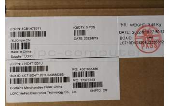 Lenovo 5CB1H78371 COVER Upper Case ASM_FRA L82RK NFP MB N