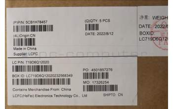 Lenovo 5CB1H78457 COVER Upper Case ASM_BUL L82RE SG WH