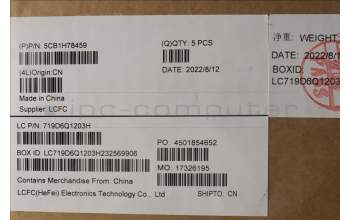 Lenovo 5CB1H78459 COVER Upper Case ASM_ENG L82RE SG WH