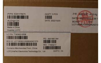 Lenovo 5CB1H78475 COVER Upper Case ASM_LA SPA L82RE SG WH