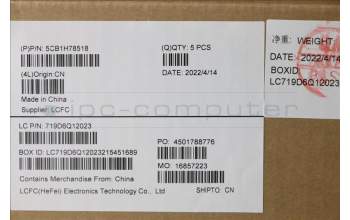 Lenovo 5CB1H78518 COVER Upper Case ASM_USA ENG L82RE SGRGB