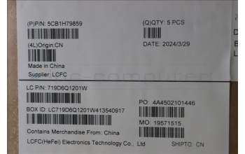 Lenovo 5CB1H79859 COVER Upper Case ASM_LA SPA L82RE SG RGB