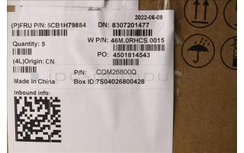 Lenovo 5CB1H79884 COVER Upper Case ASM_POR W 82R7 SG BL