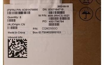 Lenovo 5CB1H79890 COVER Upper Case ASM_FRA W 82R7 SG BL