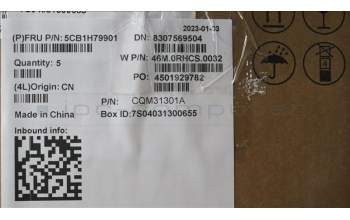 Lenovo 5CB1H79901 COVER Upper Case ASM_SLV W 82R7 SG BL