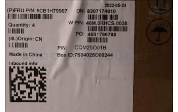 Lenovo 5CB1H79907 COVER Upper Case ASM_FRA/ARA W82R7 SG BL