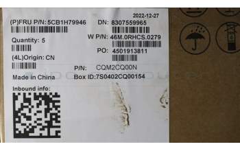 Lenovo 5CB1H79946 COVER Upper Case ASM_THAI W 82R7 CG BL