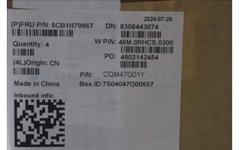 Lenovo 5CB1H79967 COVER Upper Case ASM_CZE/SLK W82R7 CG BL