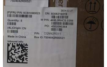 Lenovo 5CB1H80023 COVER Upper Case ASM_HUN W 82R7 SB BL