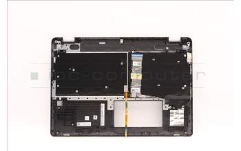 Lenovo 5CB1H80095 C-Cover with keyboard,Nordic,Slate Grey