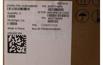 Lenovo 5CB1H80099 COVER Upper Case ASM_SWS W 82RA SG