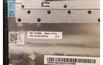 Lenovo 5CB1H80194 COVER Upper Case ASM_HIN L82TU IG_IMR