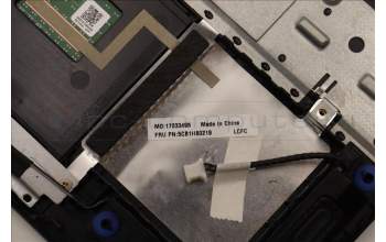 Lenovo 5CB1H80219 COVER UpperCaseASM_EUROENGL82TVBU_BK_TEX