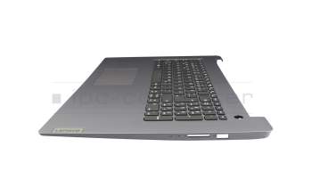 5CB1H80740 teclado incl. topcase original Lenovo DE (alemán) negro/canaso con retroiluminacion