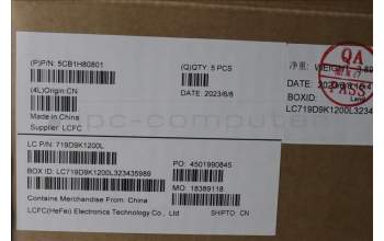 Lenovo 5CB1H80801 COVER Upper Case ASM_FRA L82RL NFP AB U