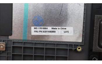 Lenovo 5CB1H80869 COVER Upper Case ASM_HUN L82RL NFP AG U