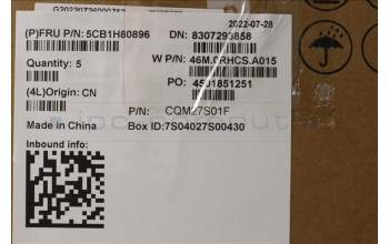 Lenovo 5CB1H80896 COVER Upper Case ASM_GER W 82R8 SG