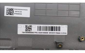 Lenovo 5CB1H88698 COVER Upper Case ASM_JPN C21DL MGBL